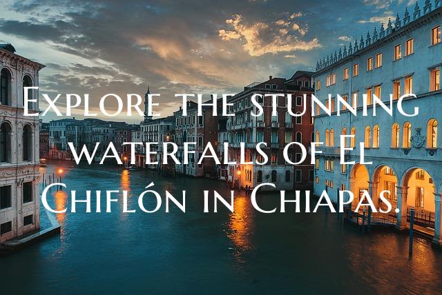 Explore the stunning waterfalls of El Chiflón in ...